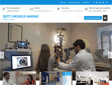Tablet Screenshot of michelemarino.it